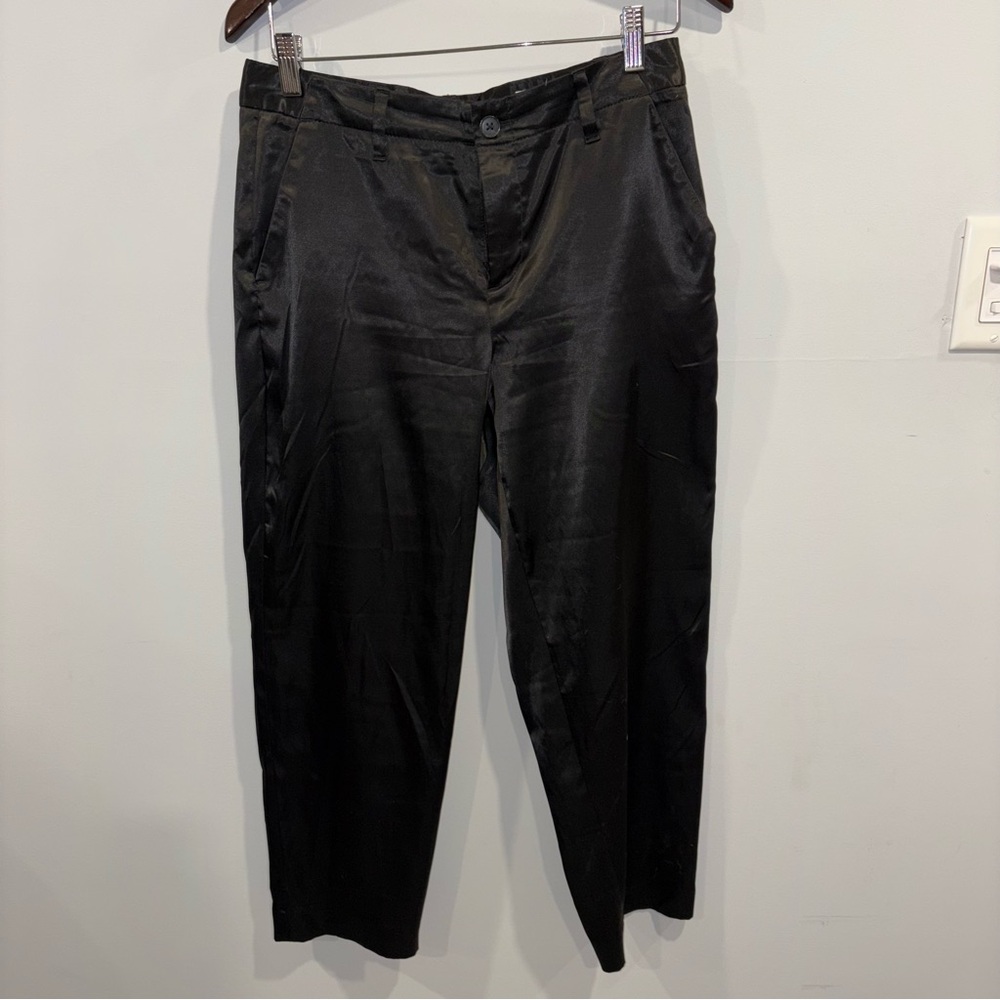 Gap Black Satin Pants